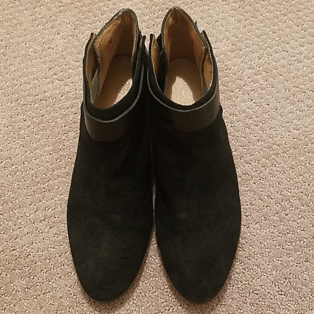 Madewell Charley Collar Stud Ankle Boots